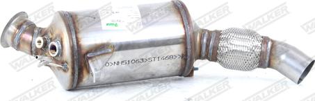 Walker 93190 - Filtro antiparticolato / particellare, Impianto gas scarico www.autoricambit.com