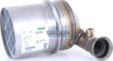 Walker 93154 - Filtro antiparticolato / particellare, Impianto gas scarico www.autoricambit.com