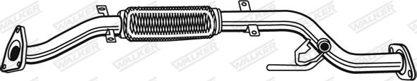 Walker 09999 - Tubo gas scarico www.autoricambit.com