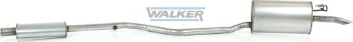 Walker 19023 - Silenziatore posteriore www.autoricambit.com