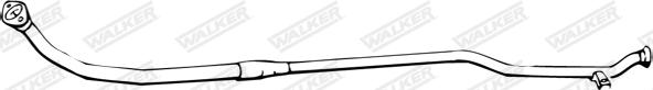 Walker 14032 - Tubo gas scarico www.autoricambit.com