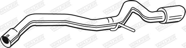 Walker 10487 - Tubo gas scarico www.autoricambit.com