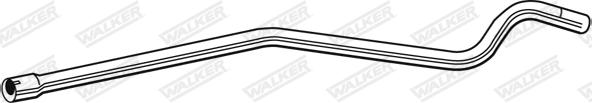 Walker 10502 - Tubo gas scarico www.autoricambit.com