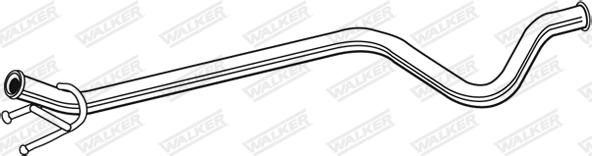 Walker 10539 - Tubo gas scarico www.autoricambit.com