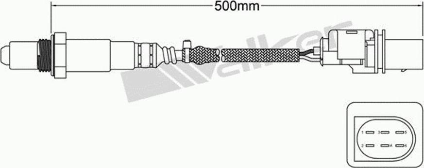 Walker 800-95016 - Sonda lambda www.autoricambit.com