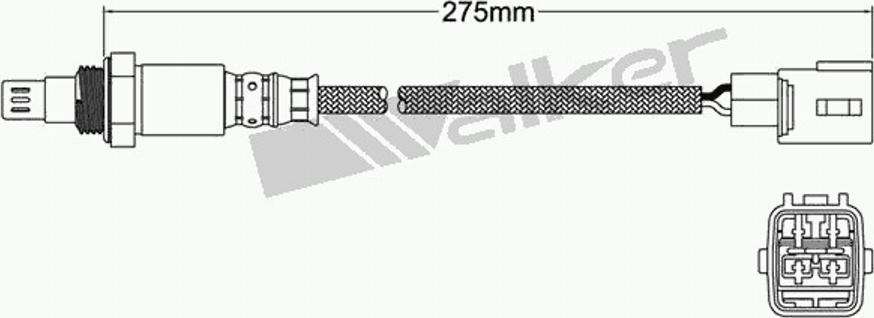 Walker 250-54050 - Sonda lambda www.autoricambit.com