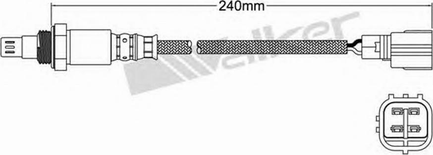 Walker 250-54008 - Sonda lambda www.autoricambit.com