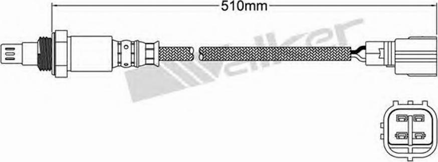 Walker 250-54007 - Sonda lambda www.autoricambit.com