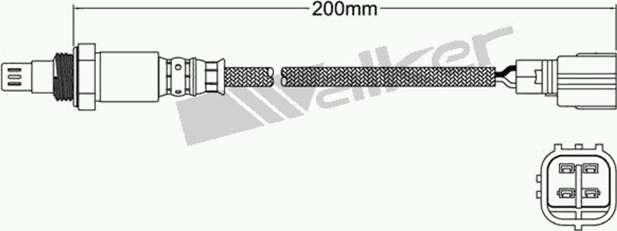 Walker 250-54074 - Sonda lambda www.autoricambit.com