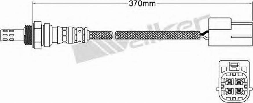 Walker 250-24452 - Sonda lambda www.autoricambit.com