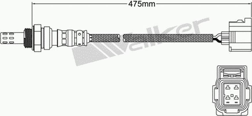 Walker 250-24460 - Sonda lambda www.autoricambit.com