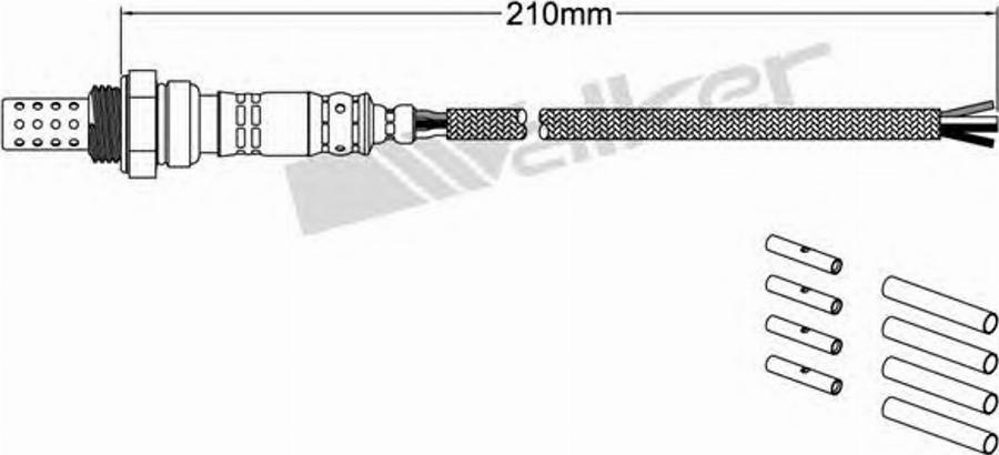 Walker 25024400 - Sonda lambda www.autoricambit.com