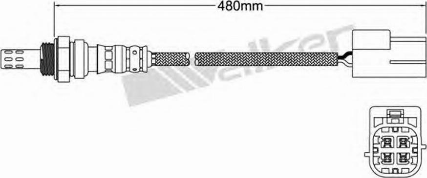 Walker 250-24403 - Sonda lambda www.autoricambit.com