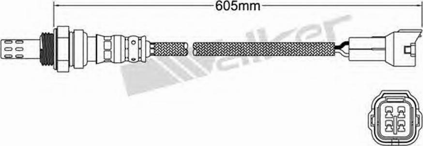 Walker 25024407 - Sonda lambda www.autoricambit.com