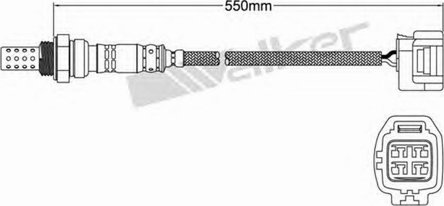 Walker 25024439 - Sonda lambda www.autoricambit.com