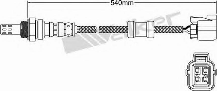 Walker 250-24429 - Sonda lambda www.autoricambit.com