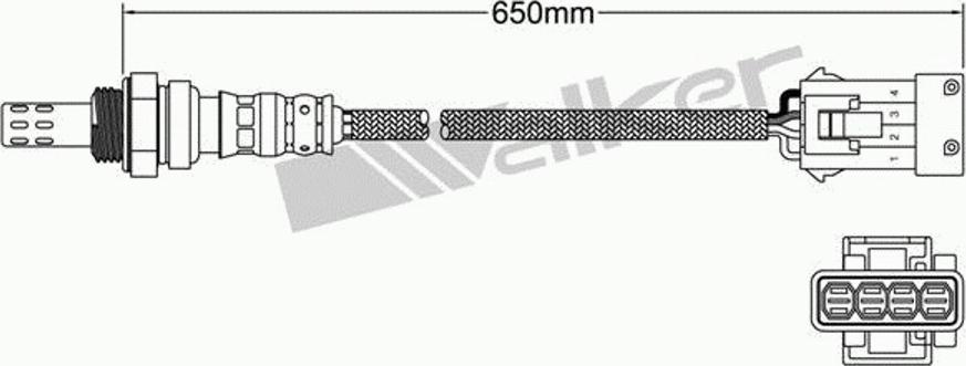 Walker 250-24546 - Sonda lambda www.autoricambit.com