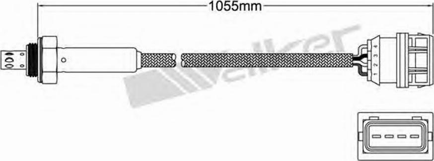 Walker 250-24543 - Sonda lambda www.autoricambit.com