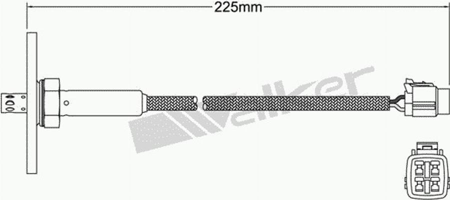 Walker 250-24507 - Sonda lambda www.autoricambit.com