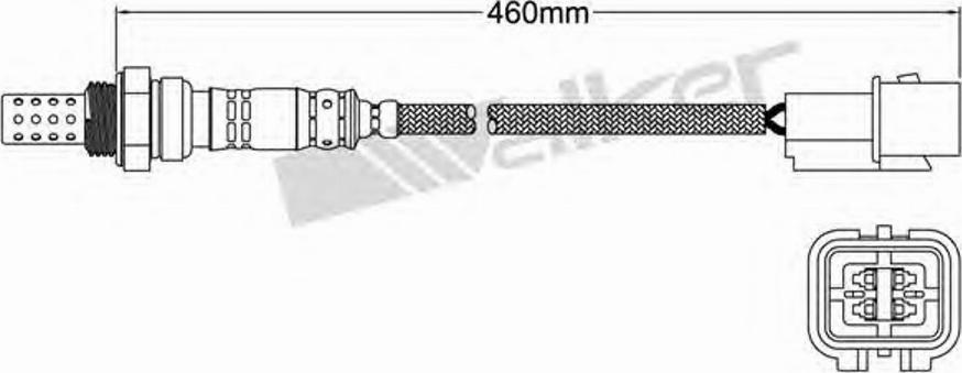 Walker 25024662 - Sonda lambda www.autoricambit.com