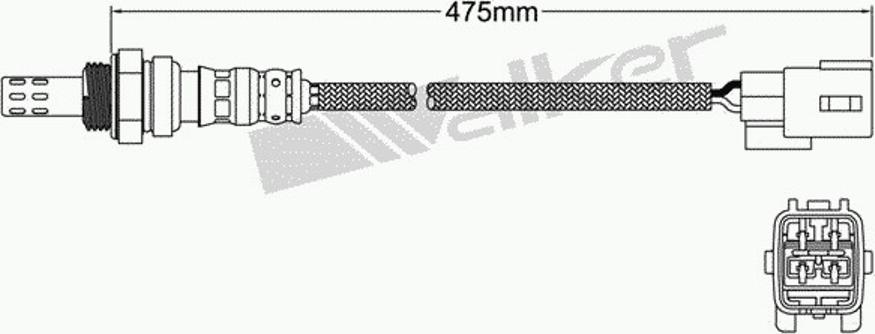 Walker 250-24687 - Sonda lambda www.autoricambit.com