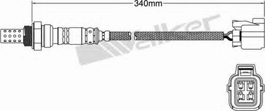 Walker 250-24620 - Sonda lambda www.autoricambit.com