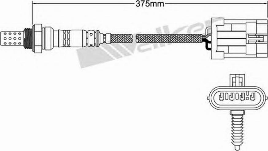 Walker 250-24012 - Sonda lambda www.autoricambit.com