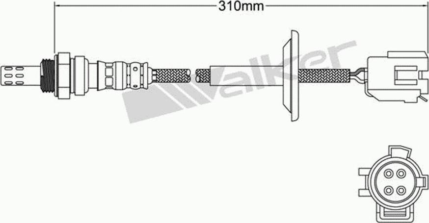 Walker 250-24081 - Sonda lambda www.autoricambit.com