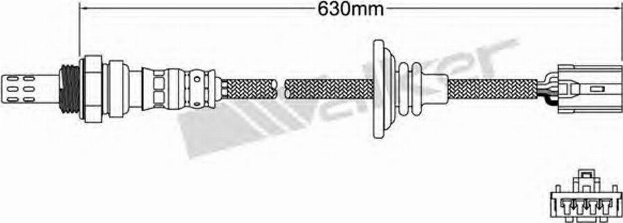 Walker 25024083 - Sonda lambda www.autoricambit.com