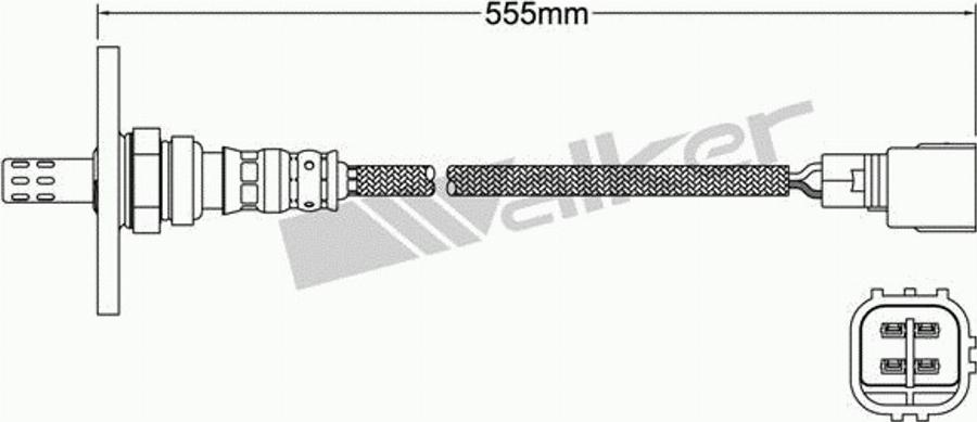 Walker 25024153 - Sonda lambda www.autoricambit.com