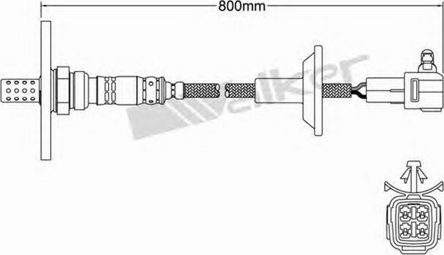 Walker 250-24152 - Sonda lambda www.autoricambit.com