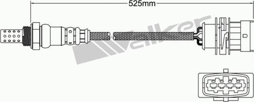 Walker 250-24847 - Sonda lambda www.autoricambit.com