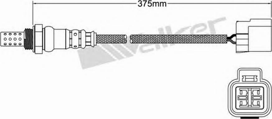 Walker 250-24349 - Sonda lambda www.autoricambit.com