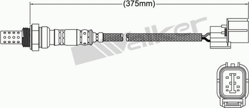 Walker 250-24308 - Sonda lambda www.autoricambit.com