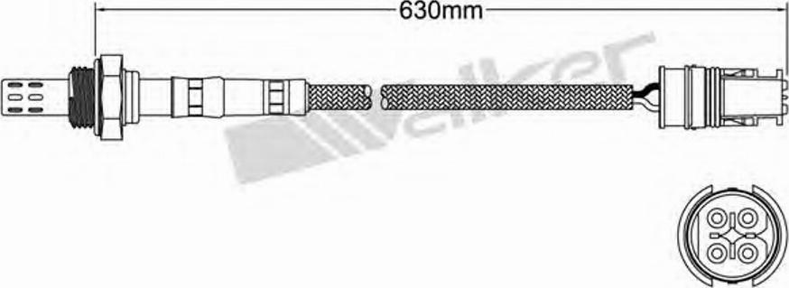 Walker 250-24387 - Sonda lambda www.autoricambit.com