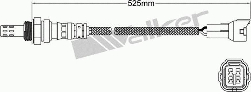 Walker 250-24291 - Sonda lambda www.autoricambit.com