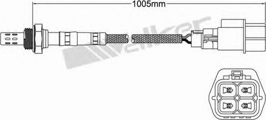 Walker 250-24286 - Sonda lambda www.autoricambit.com