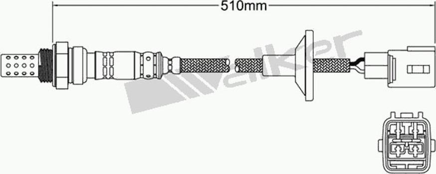 Walker 250-24282 - Sonda lambda www.autoricambit.com