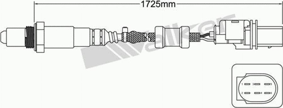 Walker 250-25052 - Sonda lambda www.autoricambit.com