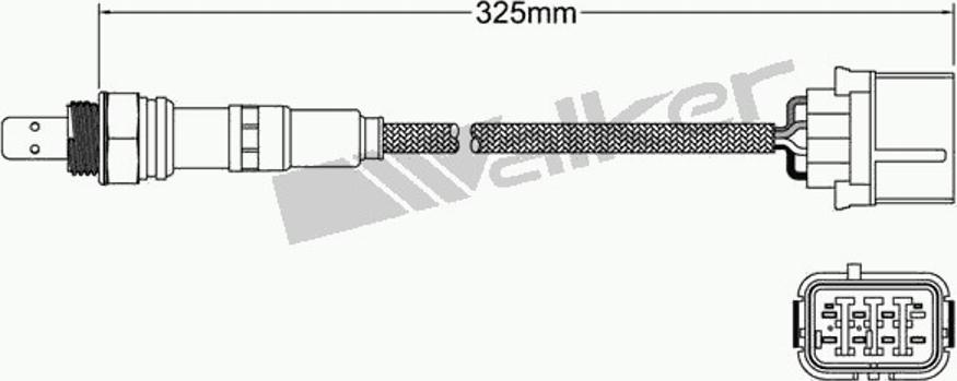 Walker 250-25001 - Sonda lambda www.autoricambit.com