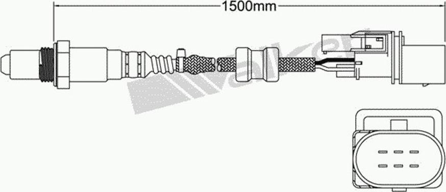 Walker 250-25008 - Sonda lambda www.autoricambit.com