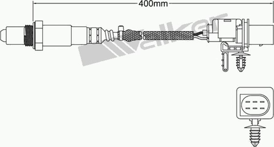 Walker 250-25034 - Sonda lambda www.autoricambit.com