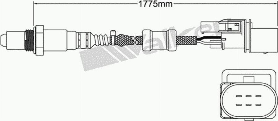 Walker 25025020 - Sonda lambda www.autoricambit.com