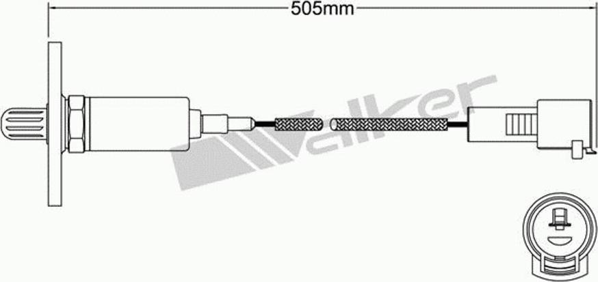 Walker 250-21056 - Sonda lambda www.autoricambit.com