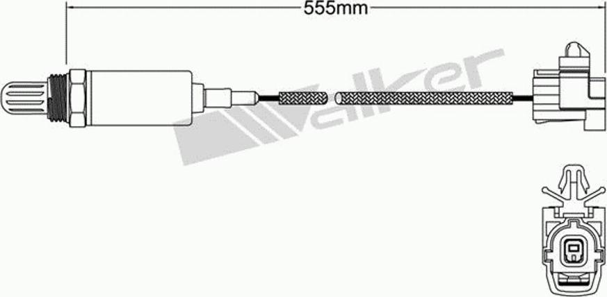 Walker 250-21035 - Sonda lambda www.autoricambit.com