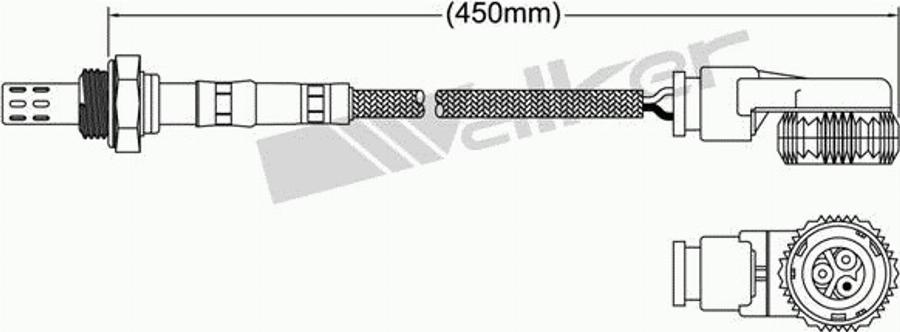 Walker 25023074 - Sonda lambda www.autoricambit.com