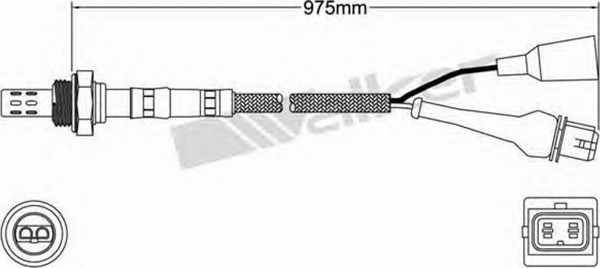 Walker 250-23154 - Sonda lambda www.autoricambit.com