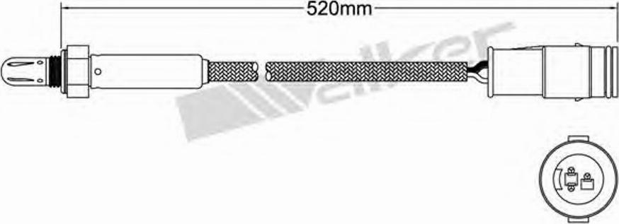 Walker 250-23802 - Sonda lambda www.autoricambit.com