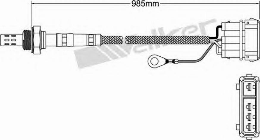 Walker 250-23822 - Sonda lambda www.autoricambit.com