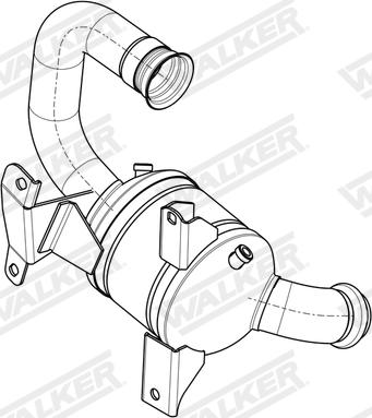 Walker 28925 - Catalizzatore www.autoricambit.com